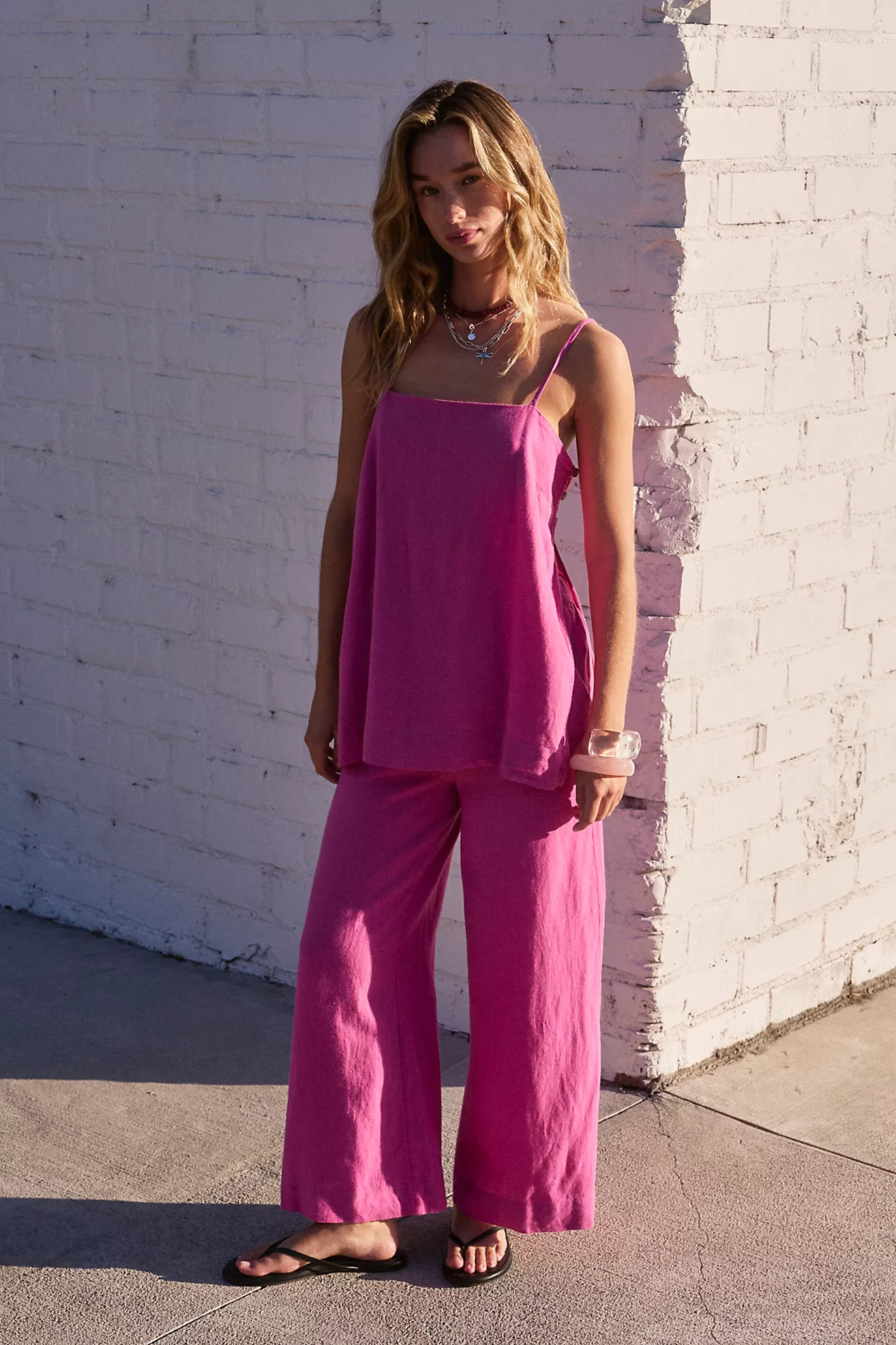 Sightseer Linen Set | Free People (Global - UK&FR Excluded)