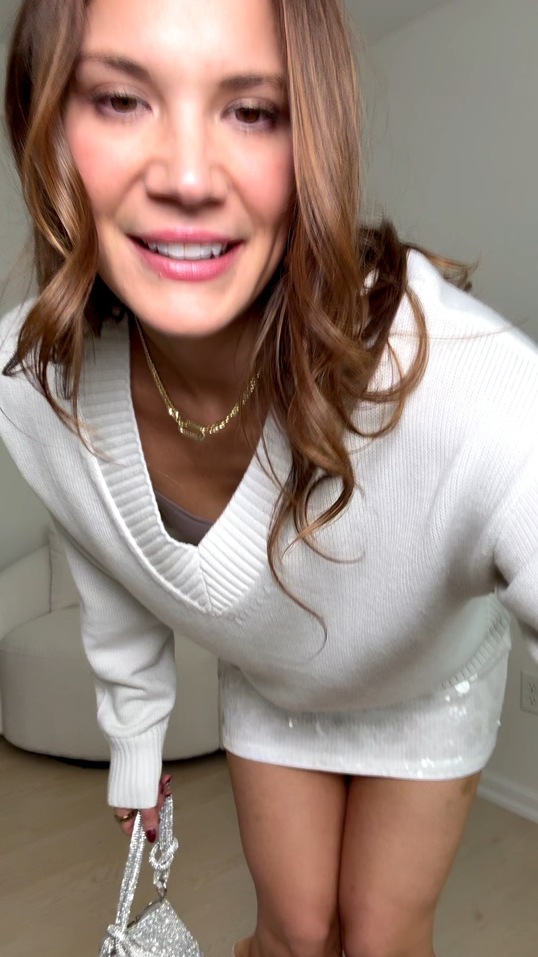 I loveee this white outfit for New Year’s Eve. I think a full white outfit in the winter can be SO fun! 

Sequin skirt, New Years Outfit, New Year’s Eve, White outfit, Neutral outfit, Sweater skirt outfit, Tall girl approved, Stang and co

#LTKHoliday #LTKTall #LTKSeasonal