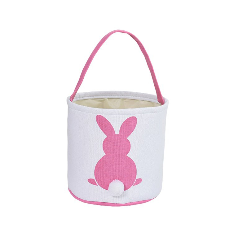 Cartoon Easter Sequins Bunny Basket Cute Plush Rabbit Basket for Girl Boy Easter Egg Looking | Walmart (US)