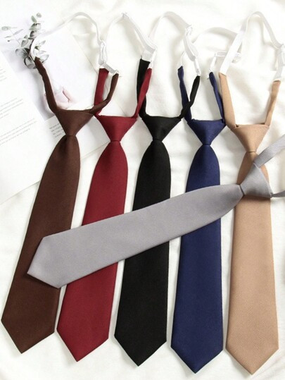 1pc Women's Red College Style JK Uniform Party Performance Versatile Necktie Accessories Women | SHEIN