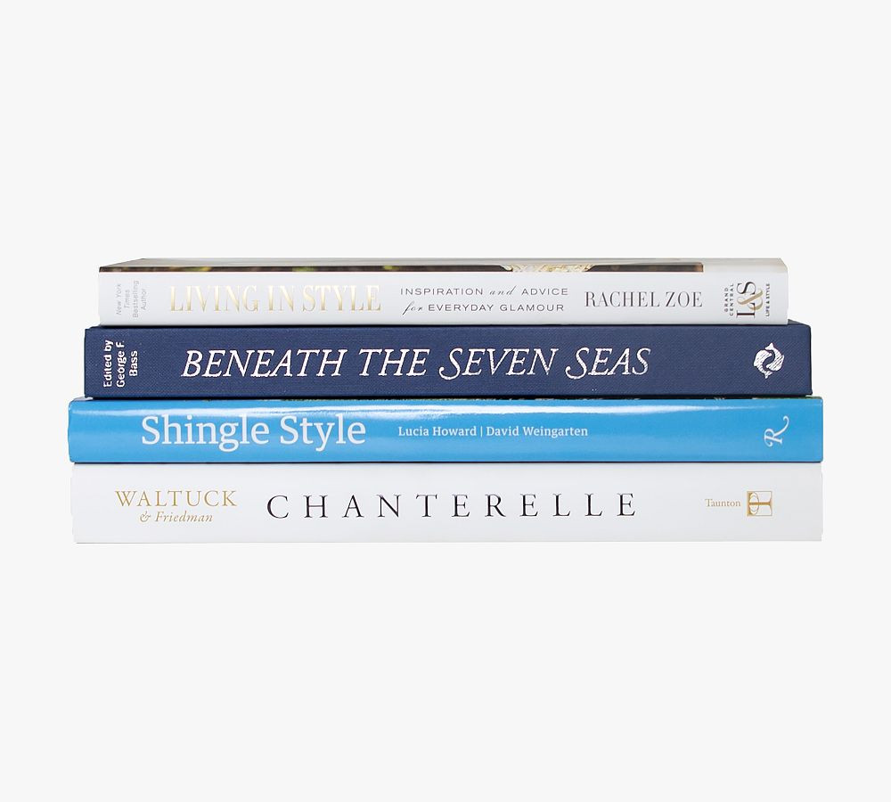 Modern Dust Jacket ColorStak Books - Set of 5 | Pottery Barn (US)
