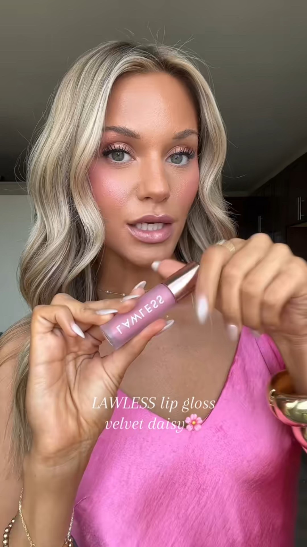 LAWLESS Beauty has the most beautiful lip glosses I have ever come across. The way this gloss smooths out lip lines, plumps without pain, and looks so juicy on the lips is just so insane. 

Shade: Velvet Daisy

#LTKGiftGuide #LTKFindsUnder50 #LTKBeauty