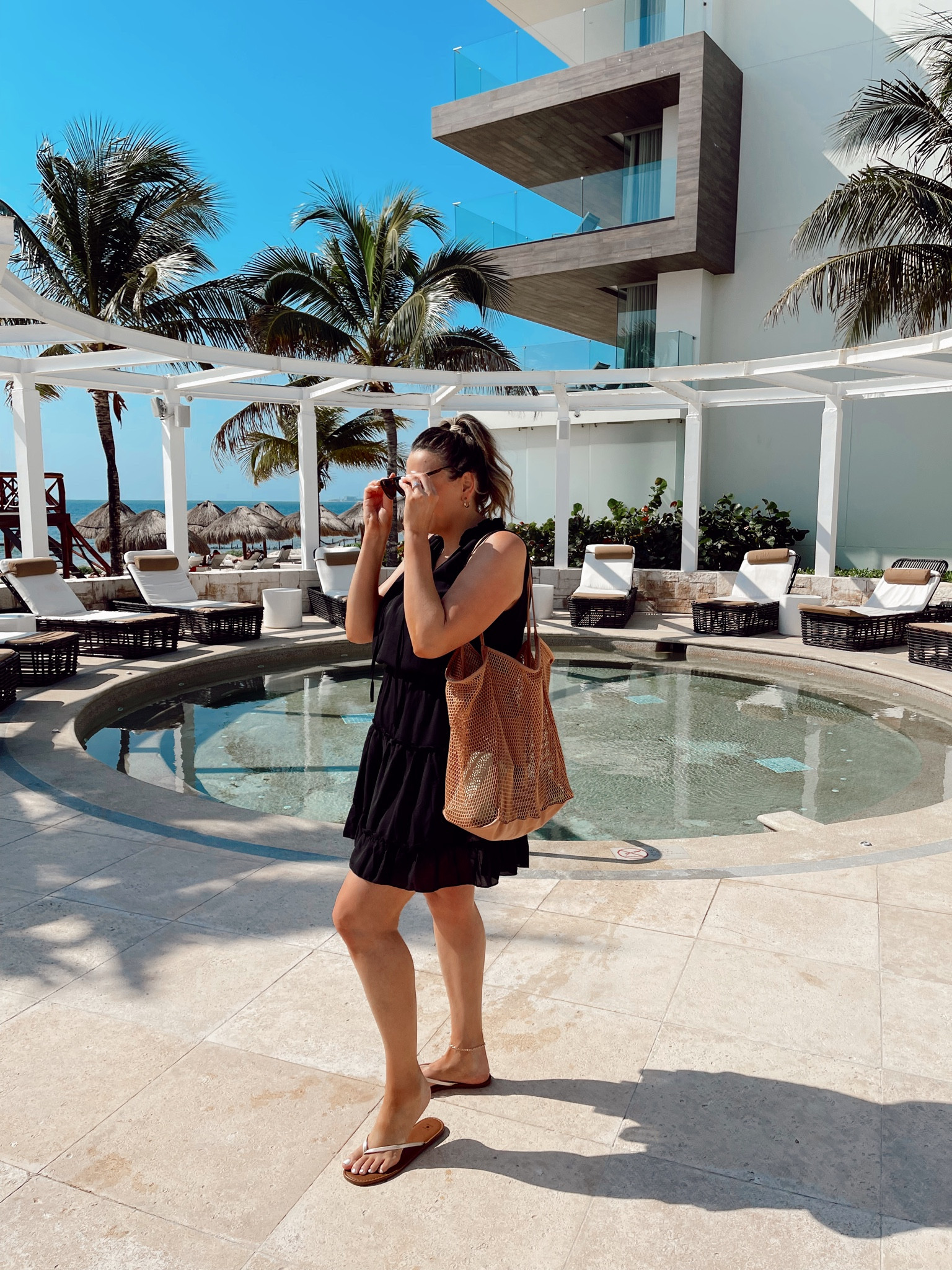 Wearing an XL in the dress, runs slightly big. Summer outfits, summer looks, vacation outfit, vacation style.

#LTKunder50 #LTKU