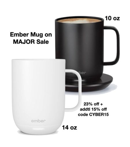 Ember mugs make the perfect gift for parents or in laws and I’ve never seen them marked this low! 

#LTKsalealert #LTKGiftGuide #LTKCyberweek