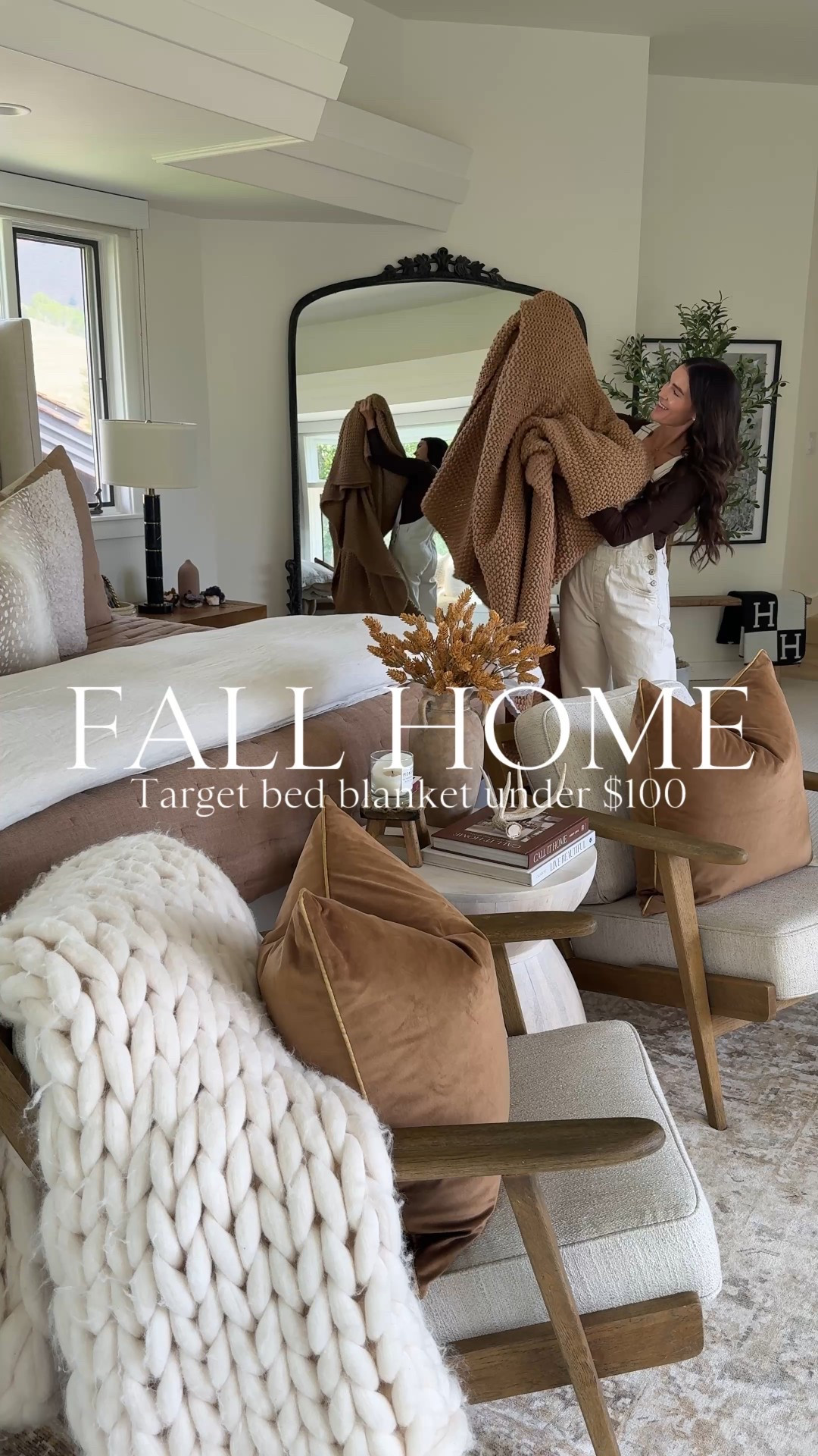 HOME \ fall bed blanket under $100🐻 The perfect pop of brown to warm up the space + the added chunky knit texture🤎 Such a great Target find!

Bedroom
Home decor 

#LTKHome #LTKFindsUnder100 #LTKSeasonal