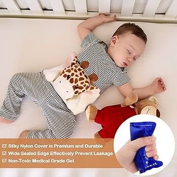 Baby Colic, Gas and Upset Stomach Relief - Heigoeost Newborns Heating Pad Colic Belly Belt for Ba... | Amazon (US)