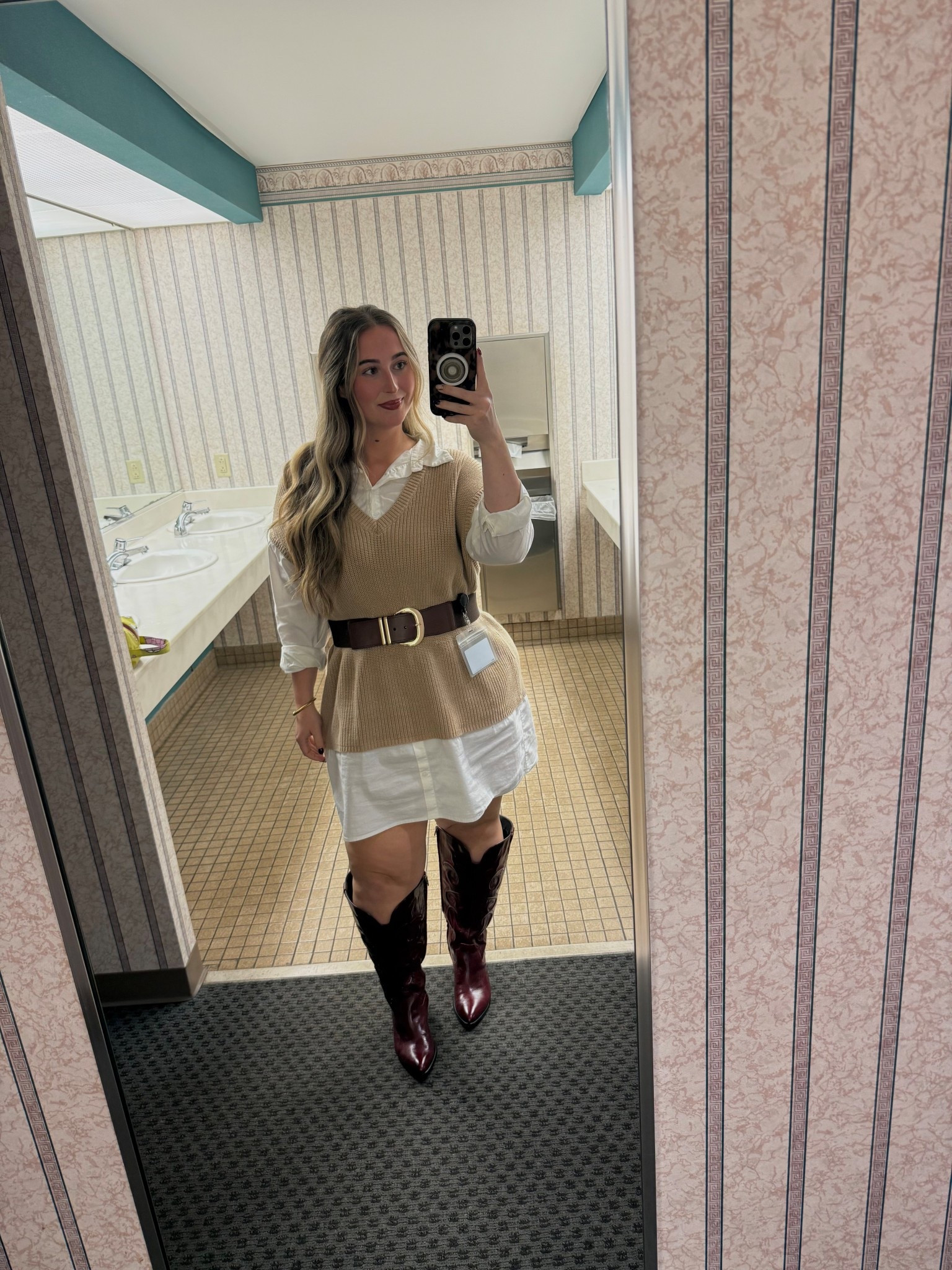 First time styling my new Dolce Vita boots for the office!

#LTKMidsize #LTKFindsUnder50 #LTKFindsUnder100