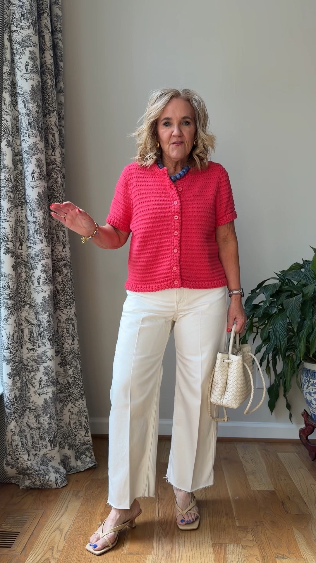 @jcrew new arrivals and I’m wild about them 
Everything is regular size medium or 8 s cost the barrel jeans they’re a 29 petite 

I’m wearing a few quince pieces at first size medium 
Target shorts size 8
10% off the Eric javits tote code NANETTE 

Spring skirts white jeans graduation outfit

#LTKOver40 #LTKWorkwear #LTKSaleAlert