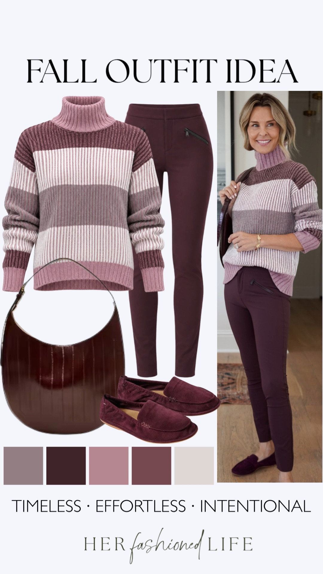 I’m 5’6’’
-wearing size XS in the top
-Geneva pants TTS
-burgundy loafer 6.5

#LTKootd #LTKActive #LTKOver40