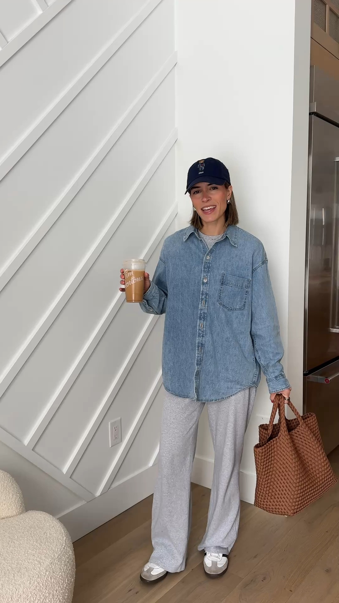 Outfit of the day 
XS denim shirt 
Small ribbed outfit 

#LTKgrwm #LTKootd