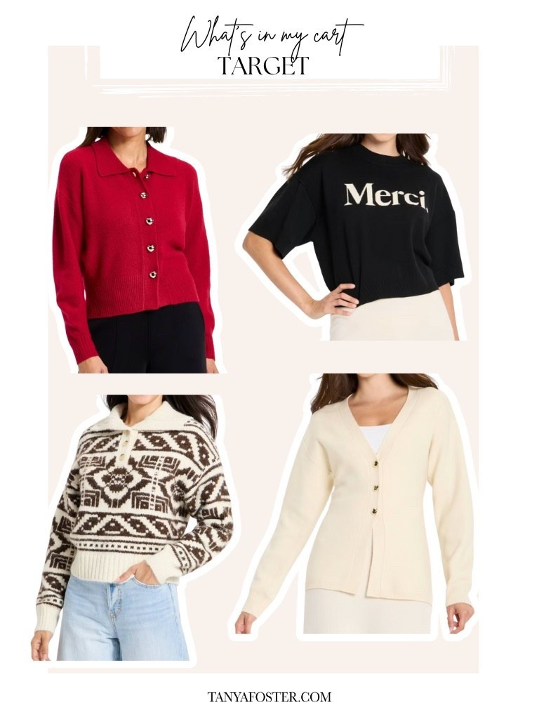 Super cute target sweaters all on sale! 

#LTKFindsUnder50 #LTKSaleAlert #LTKSeasonal