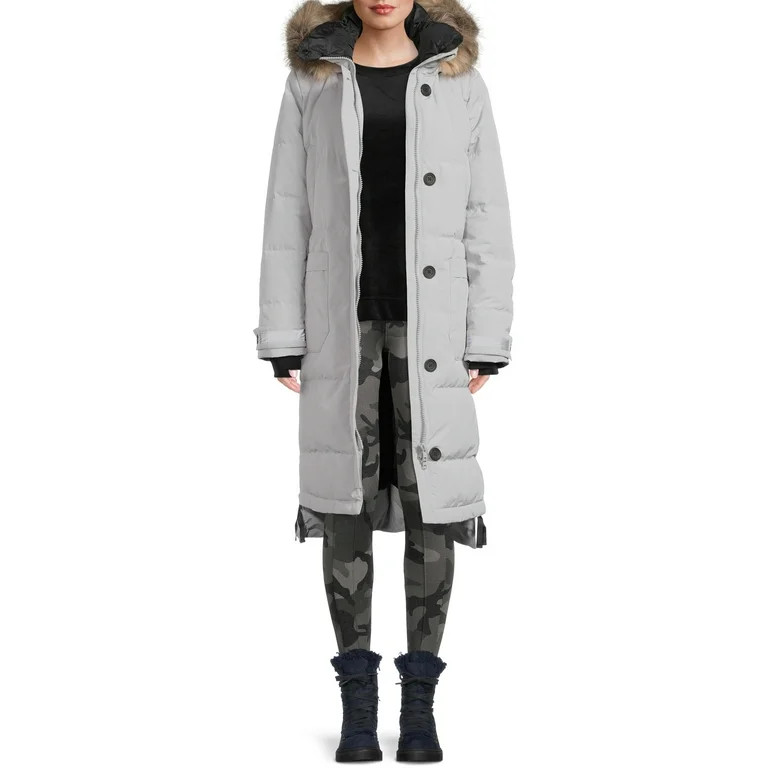 Swiss Tech Women’s Ultra Long Puffer Coat | Walmart (US)