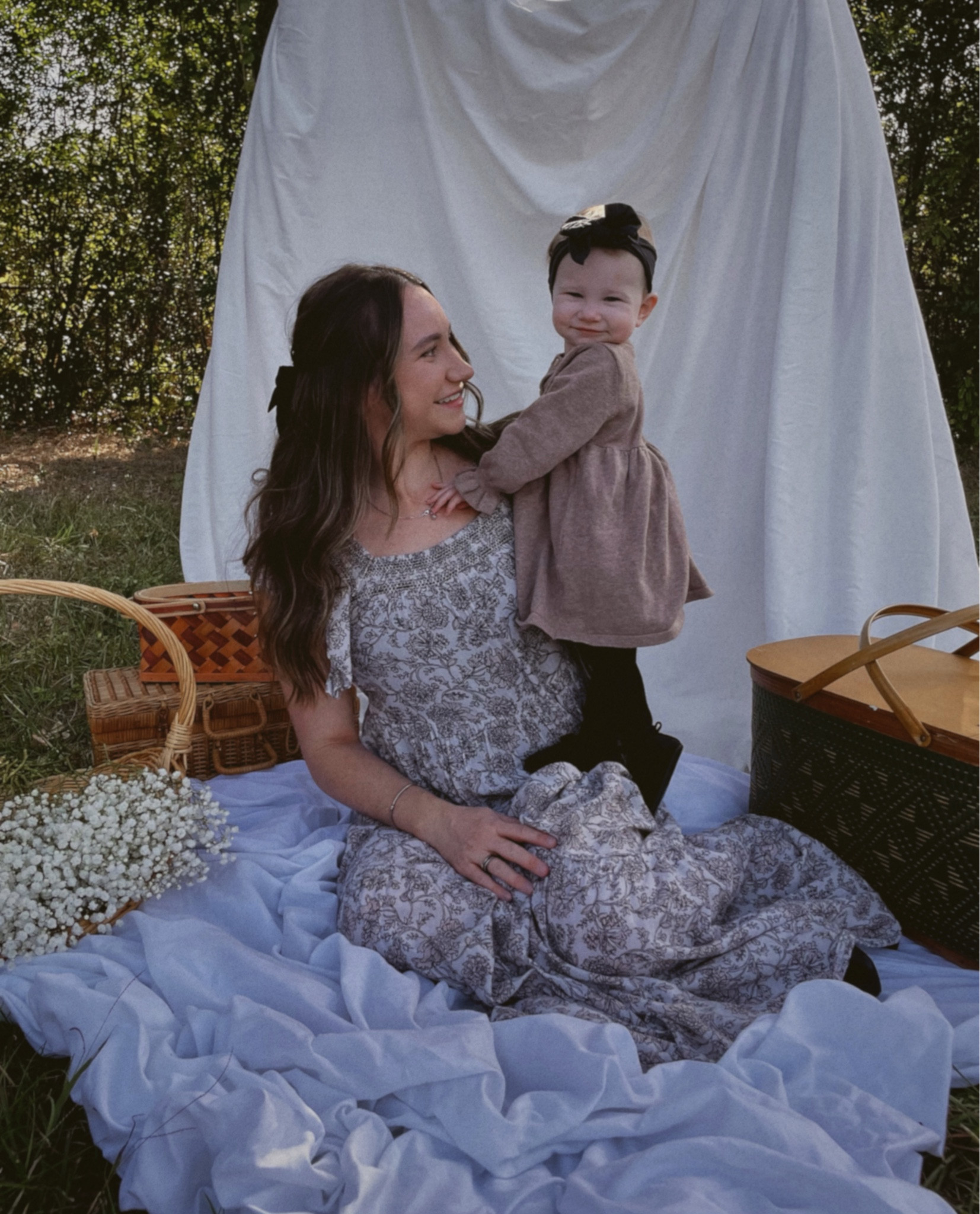 Little Fall mama + mini photo shoot 

My dress is old Free People, but similar linked 

#LTKbaby #LTKfamily #LTKSeasonal