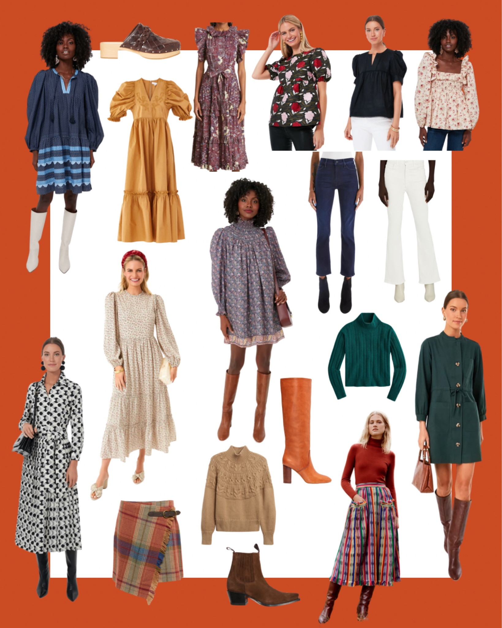 Last minute Thanksgiving outfit ideas! Room for a huge meal is a must. All of these can be shipped fast. #thanksgiving 

#LTKHoliday #LTKSeasonal