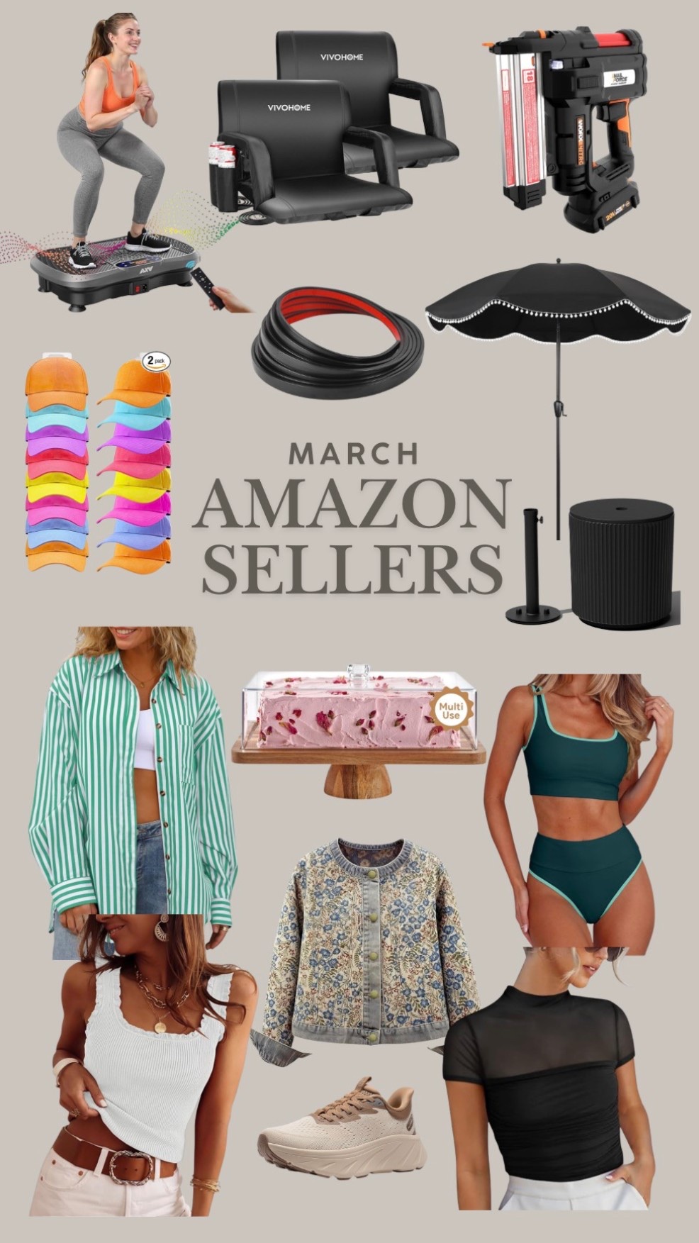 Top Amazon finds and sellers from March! Your favorite finds in home decor, home hacks and affordable fashion! 

#LTKSeasonal #LTKmomlife #LTKHome
