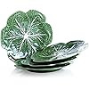 Bordallo Pinheiro Cabbage Green Dinner Plate, Set of 4 | Amazon (US)