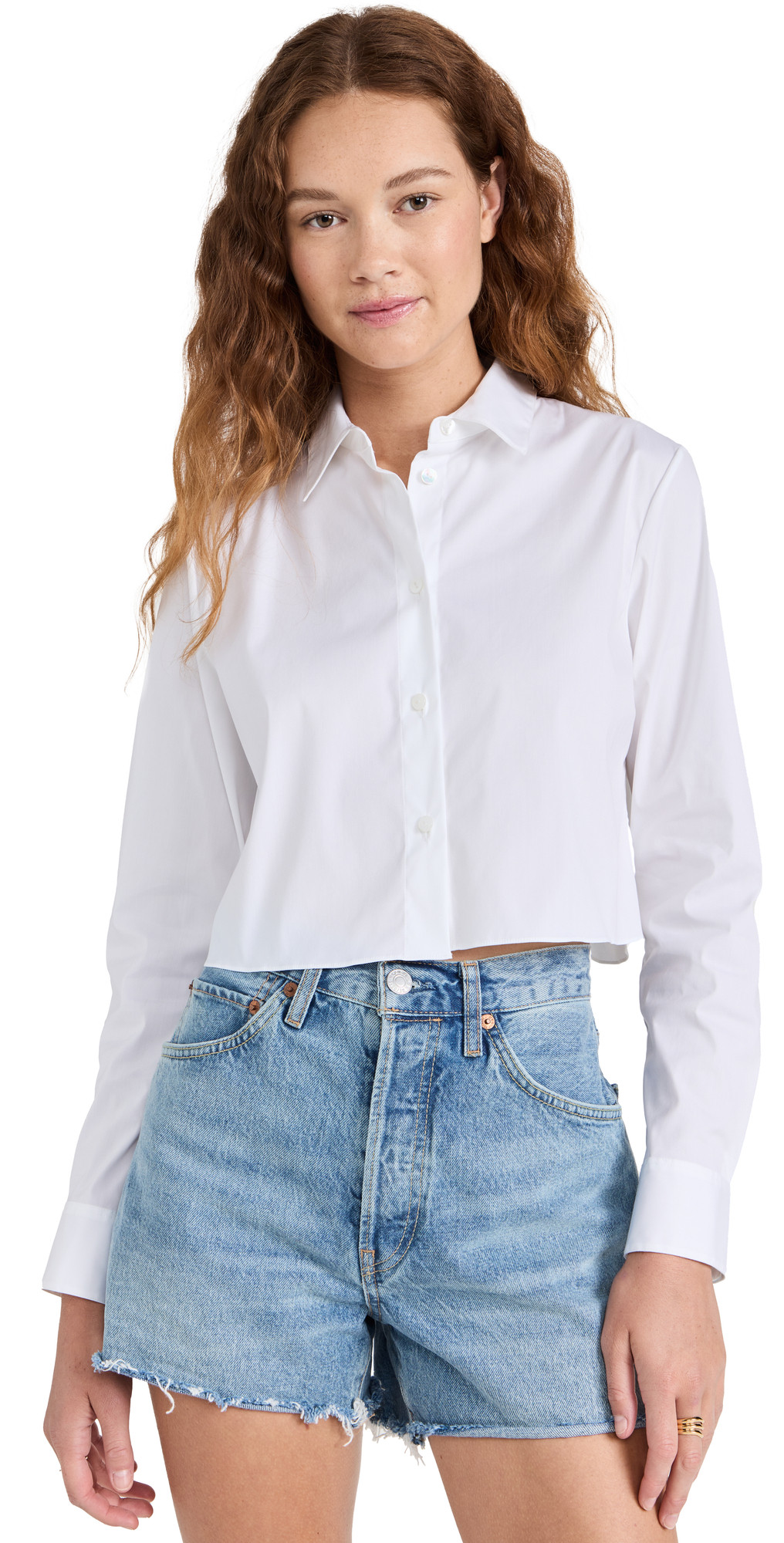 Crop Classic Shirt | Shopbop