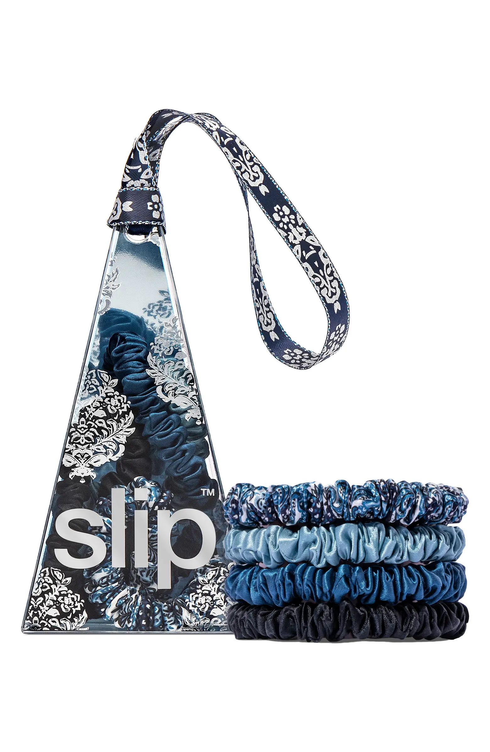 Mayfair Ornament Pure Silk Scrunchie Set | Nordstrom