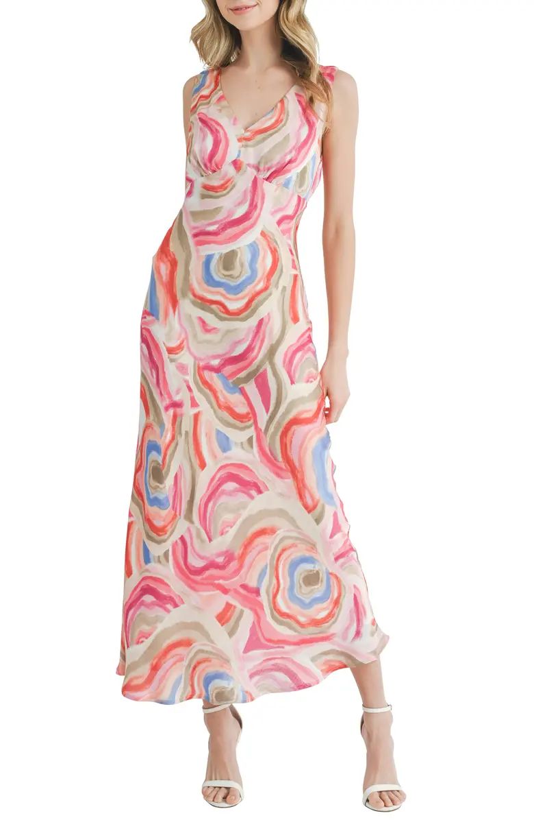 Abstract Floral Maxi Dress | Nordstrom