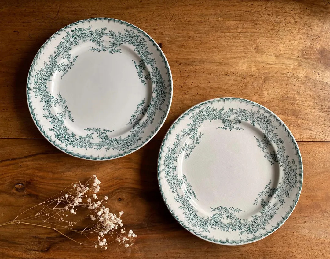 Antique Plates ONNAING Nord - Coppelia Decor - Etsy | Etsy (US)