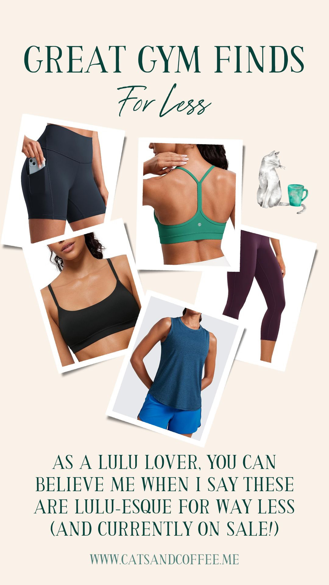 Whether you're looking for gym clothes for CrossFit or yoga, walking or just daily life, these styles from Amazon are in my regular rotation. I have found they fit true to size and wash and dry just fine. Plus, they're now on sale for Prime Day! 

 

#LTKActive #LTKSaleAlert #LTKPetite