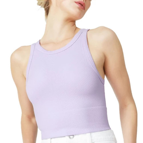 Women's NikiBiki High Neck Chevron Crop Tank Top | Scheels