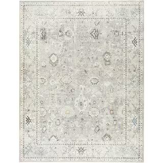 Surya Becki Owens x Surya Davina Light Gray Oriental 8 ft. x 10 ft. Indoor Area Rug BOCC2300-7101... | The Home Depot