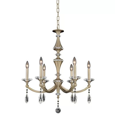 Floridia 6 Light Modern Classics Transitional Chandelier By Kalco | Wayfair North America