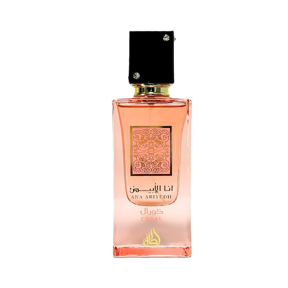Lattafa Ana Abiyedh Coral for Unisex Eau de Parfum Spray, 2.0 Ounce / 60 ml | Amazon (US)