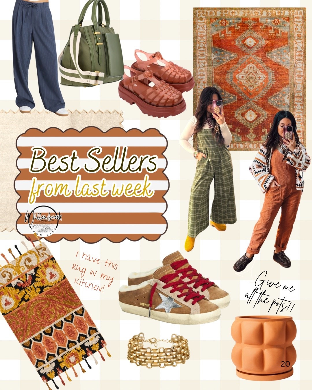 Best sellers from last week!! Vacation things and home items that yall have been loving most! Overalls are my favorite apparel piece. 

#LTKSaleAlert #LTKU #LTKSpringSale