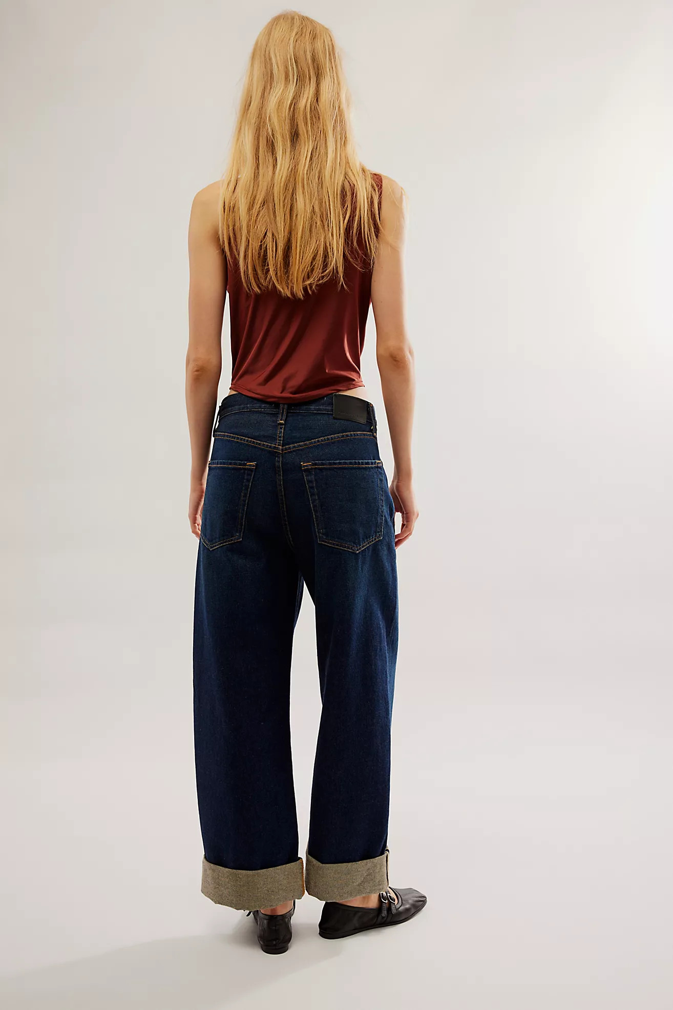 Citizens of Humanity Ayla Baggy Cuffed Crop Jeans | Free People (Global - UK&FR Excluded)