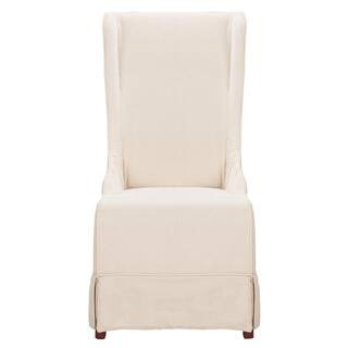 Bacall White/Cream Dining Chair | The Home Depot