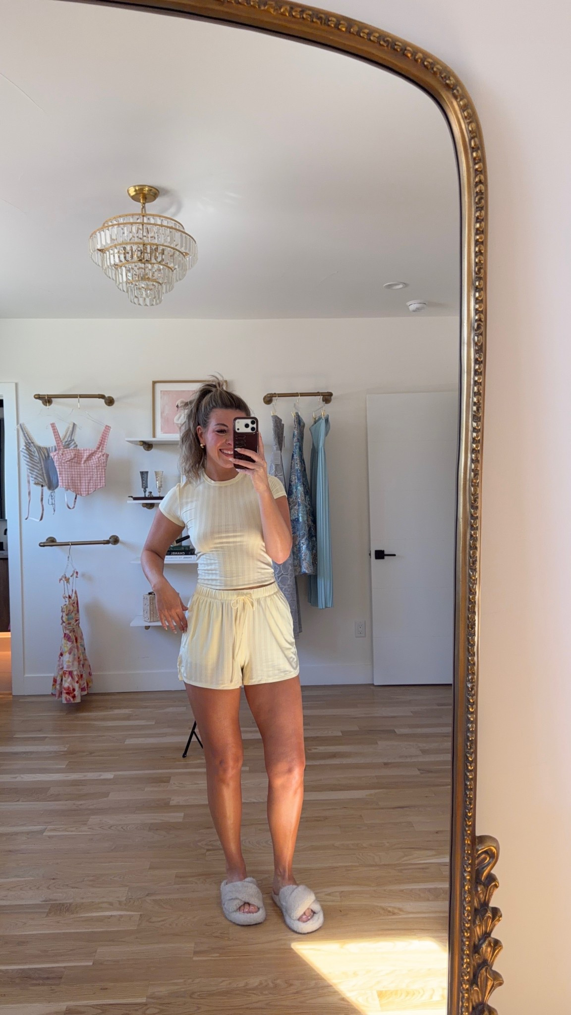 Victoria's Secret yellow lounge short set  

Wearing my usual size small 

divi: emerson15

Lingerie
Sleepwear
Pajamas
Loungewear
Nighty
Swimsuit
Coverup

#LTKSeasonal #LTKgrwm #LTKselfcare