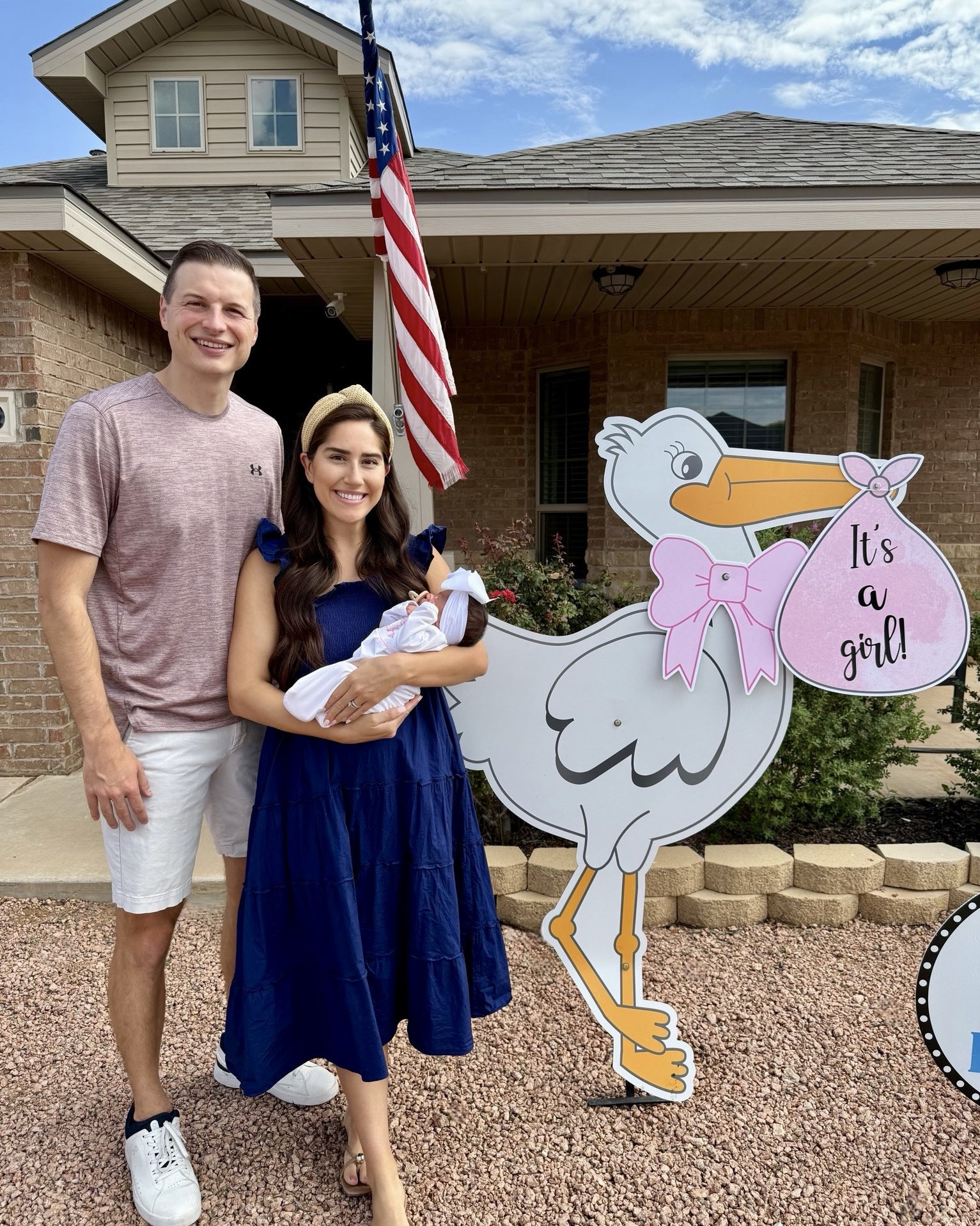 Going home outfit / Newborn / Baby announcement/ Stork photo / 

#LTKFamily 

#LTKBaby