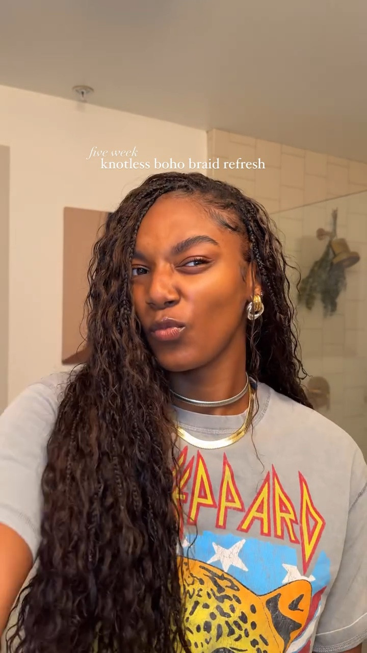 boho braids refresh 🪮

#LTKStyleTip #LTKBeauty