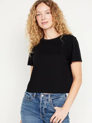 EveryWear Cropped T-Shirt | Old Navy (US)