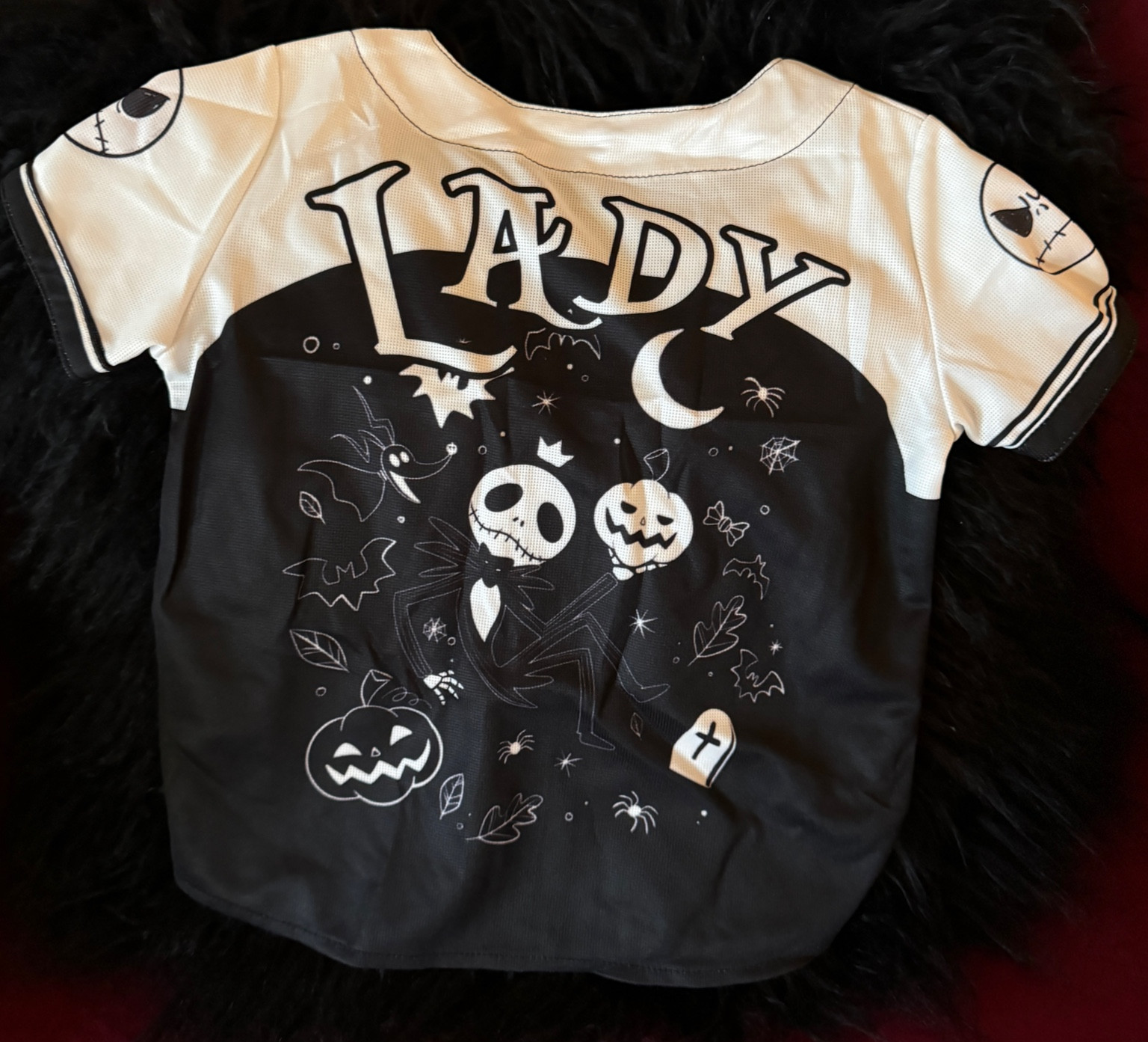 Custom Toddler (youth/adult)  Jack Skellington Basrball Jersey 💀🎄