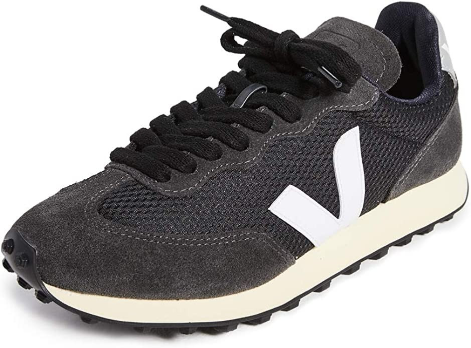 Amazon.com | Veja Women's Rio Branco Sneakers, Black/White/Oxford Grey, 5 Medium US | Fashion Sne... | Amazon (US)