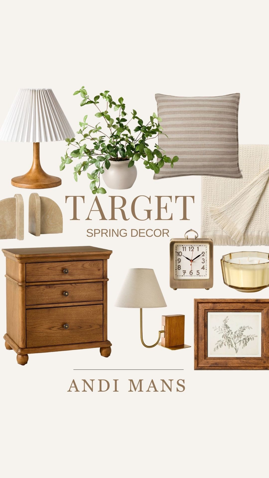 Target spring new arrivals. This bookshelf light and neutral throw pillow are the perfect spring refresh. 

#LTKdayinmylife #LTKSeasonal #LTKHome