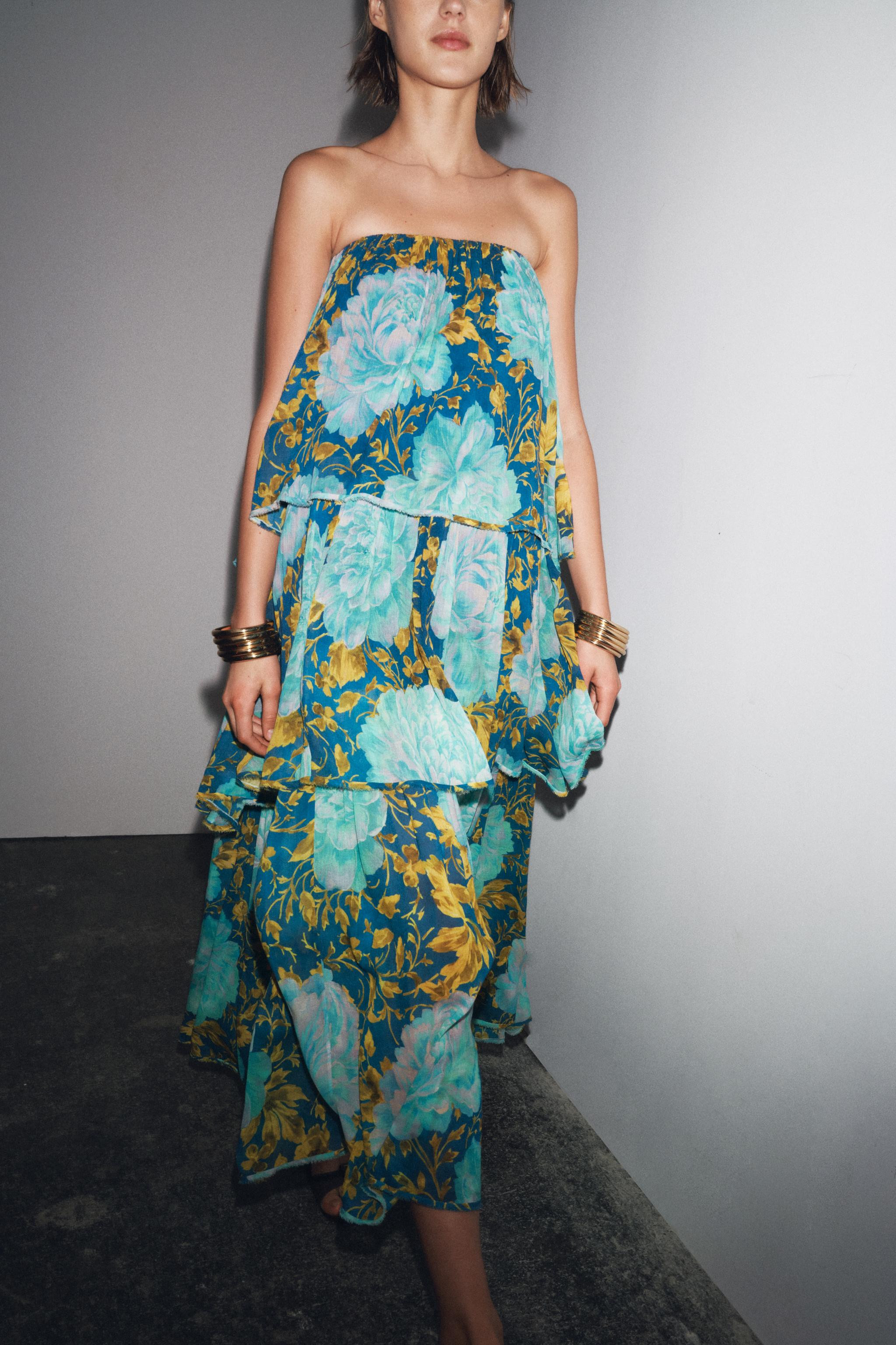 STRAPLESS DRESS ZW COLLECTION | Zara US