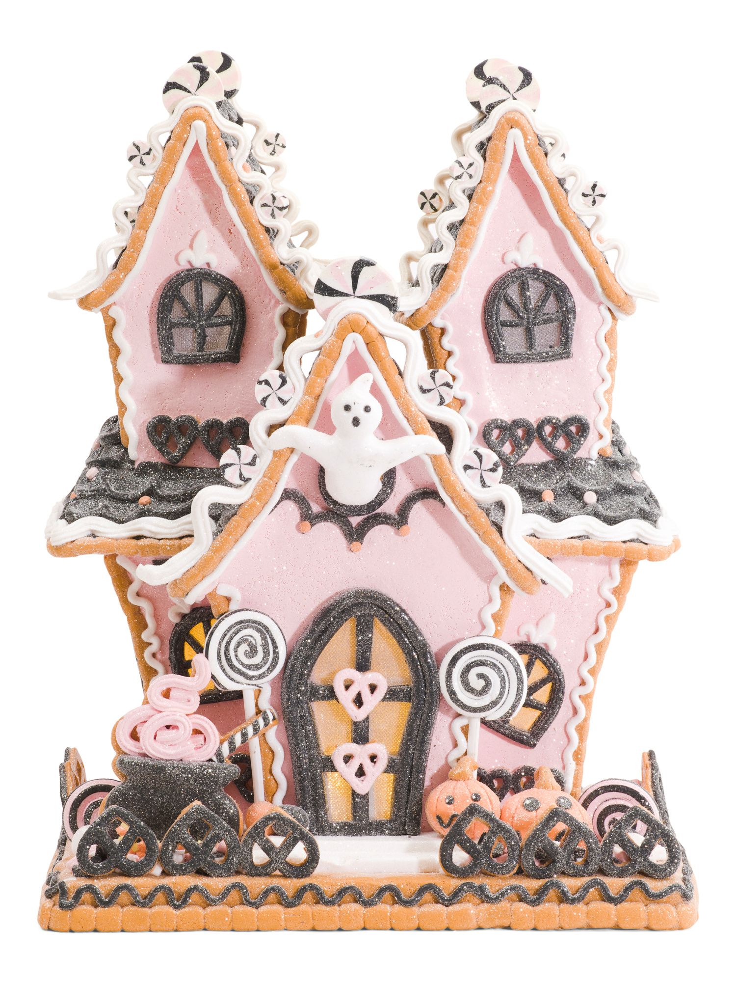 Led Decorative Gingerbread Haunted House | TJ Maxx