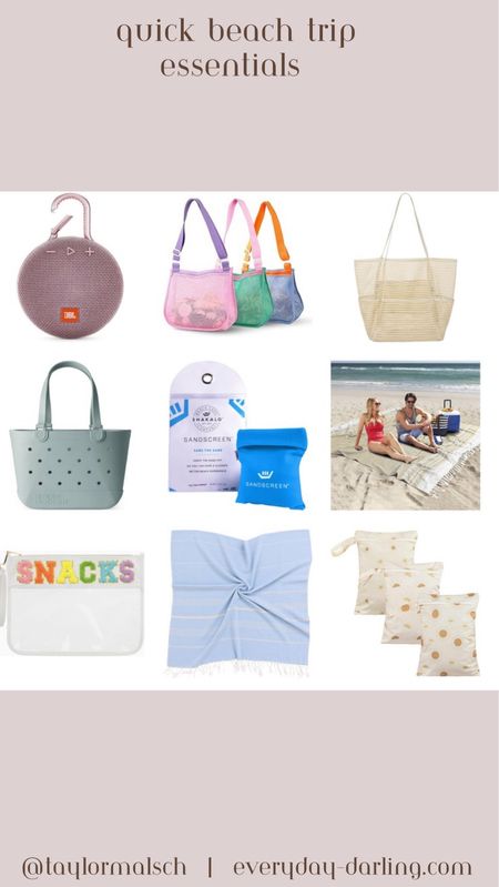 Quick beach trip essentials with Littles 

#LTKSeasonal #LTKkids #LTKfamily