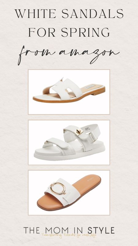 White Sandals From Amazon 👡

spring sandals // white sandals // flat sandals // spring shoes // amazon fashion // amazon finds // amazon fashion finds // amazon shoes // affordable shoes

#LTKfindsunder50 #LTKstyletip #LTKfindsunder100