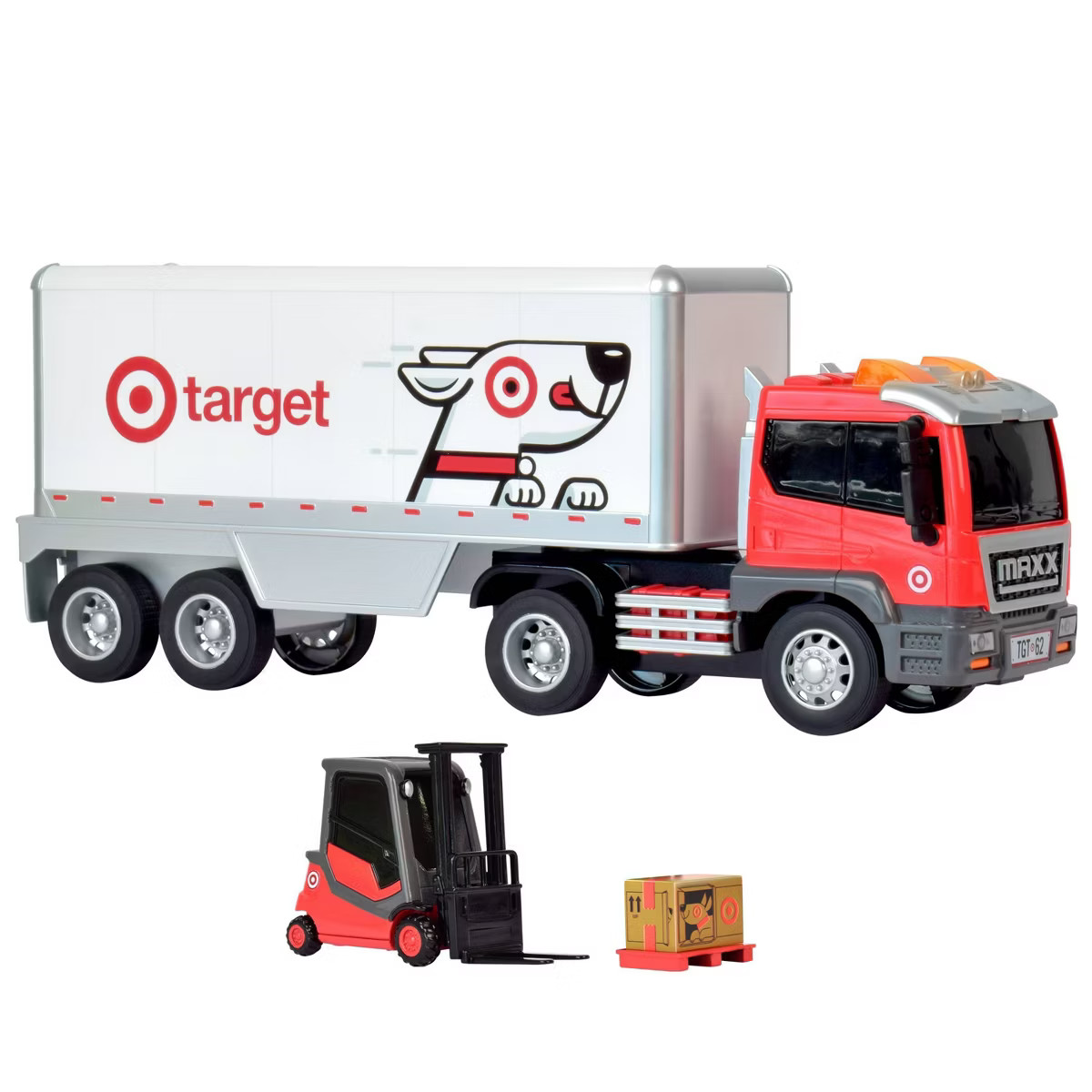Maxx Action Bullseye's Highway Hauler Playset - Target Truck with Lights, Sounds and Accessories:... | Target