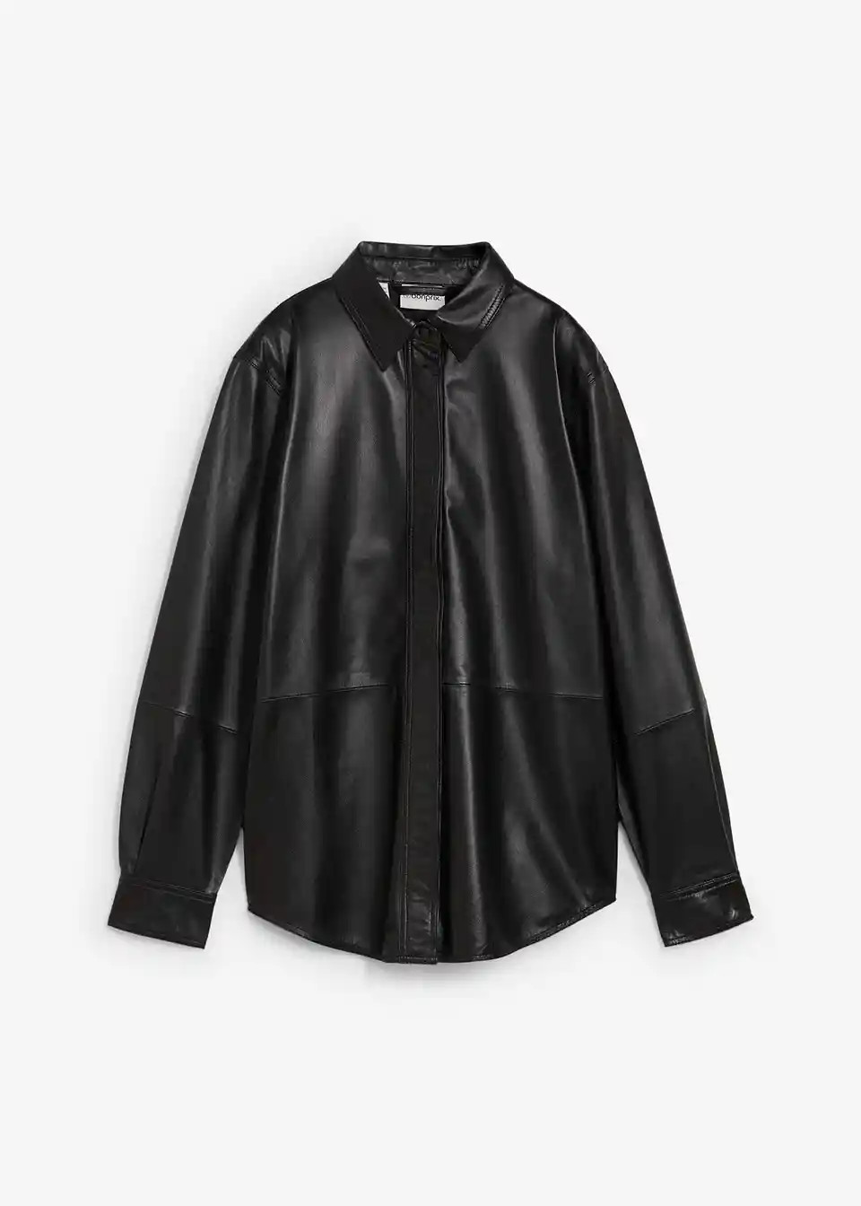 Leder-Hemd aus Lammnappa | Bonprix DE