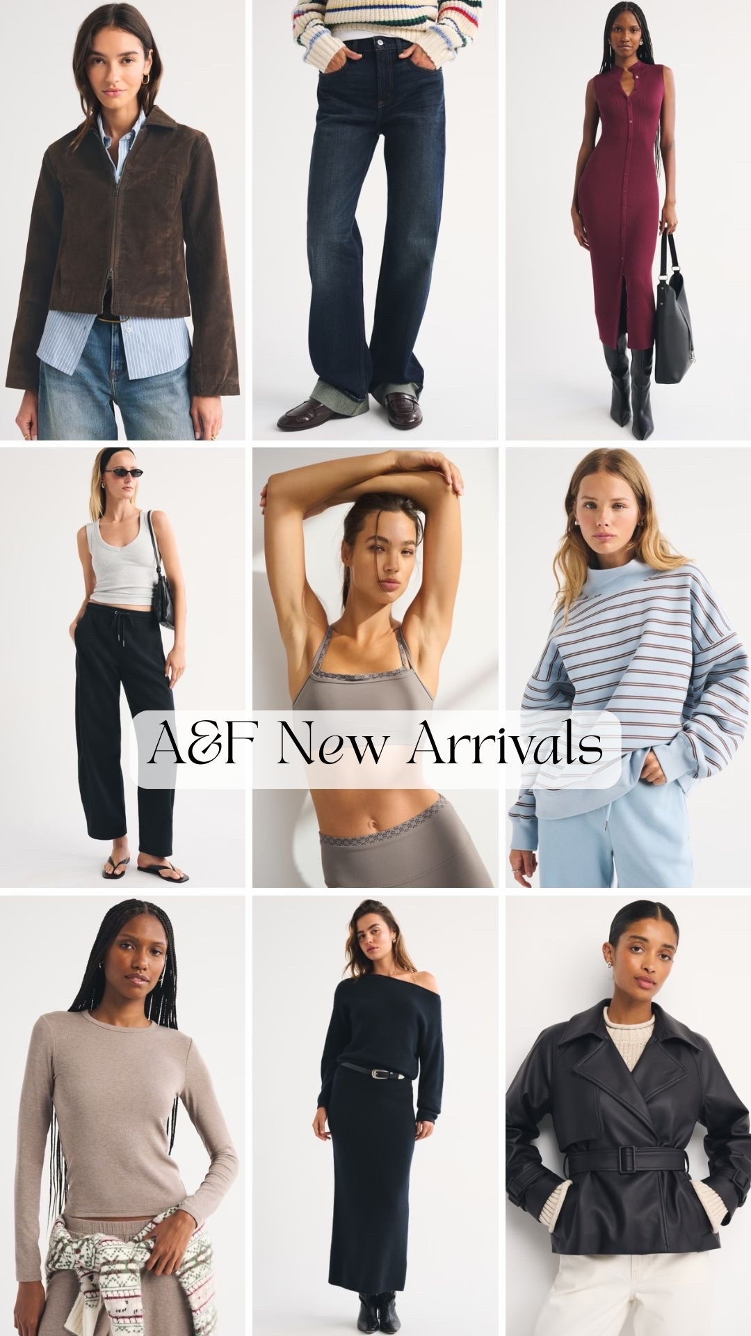 New A&F arrivals

#LTKfall #LTKdresses #LTKjeans