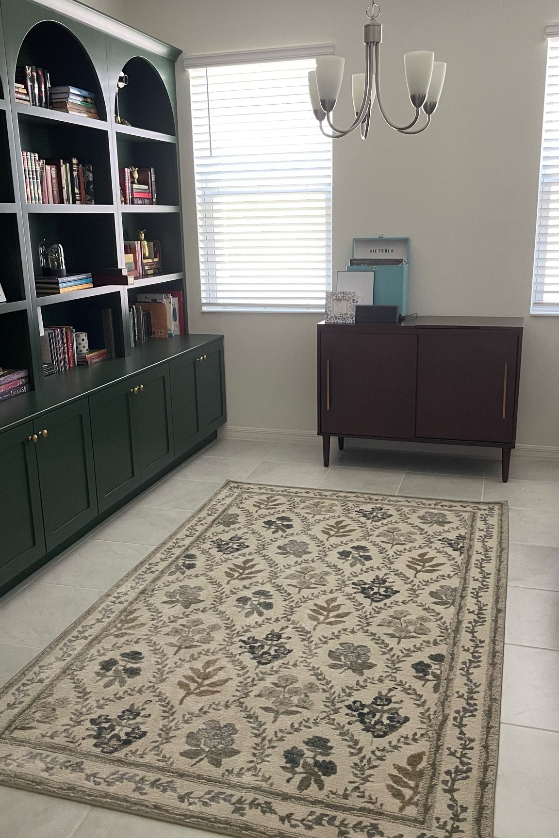 Rifle Paper Co. 25% off everything for Labor Day. Traditional floral print rug in warm browns and creams  

#LTKhome #LTKsalealert