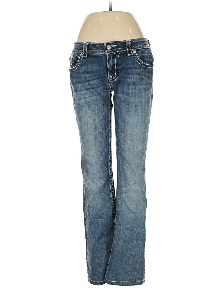 Miss Me Hearts Blue Jeans Size 29 waist - 33% off | ThredUp (US)