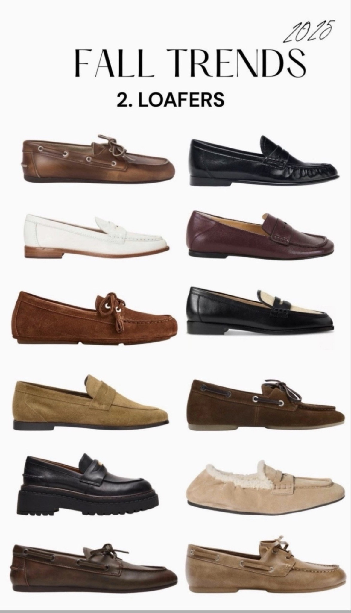 Fall trends 2025: loafers 
Leather, suede and fur!
#loafers #leather #suede #brown #black #fur #miumiu 

#LTKSeasonal #LTKShoeCrush #LTKFindsUnder100



#LTKSaleAlert #LTKootd #LTKFindsUnder50