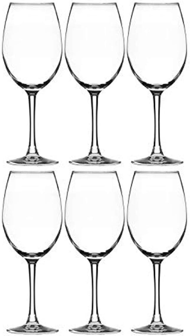 Modvera Stemmed Wine Glass 16 Ounce | Lead Free Crystal Clear Classic Design | Perfect for Red Wi... | Amazon (US)
